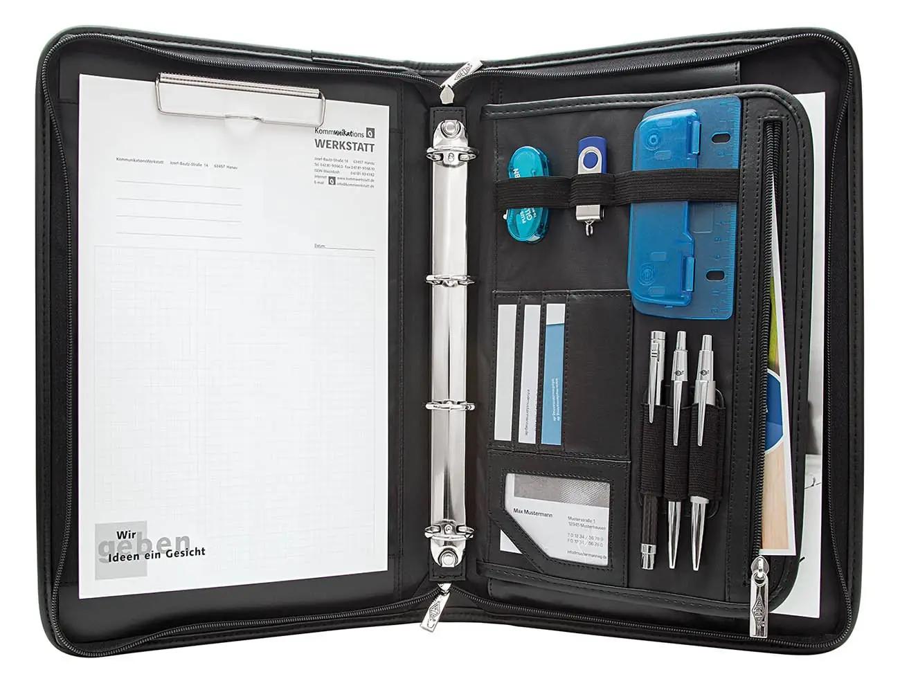 WEDO Elegance A4 konverentsimapp — vastupidav nylon