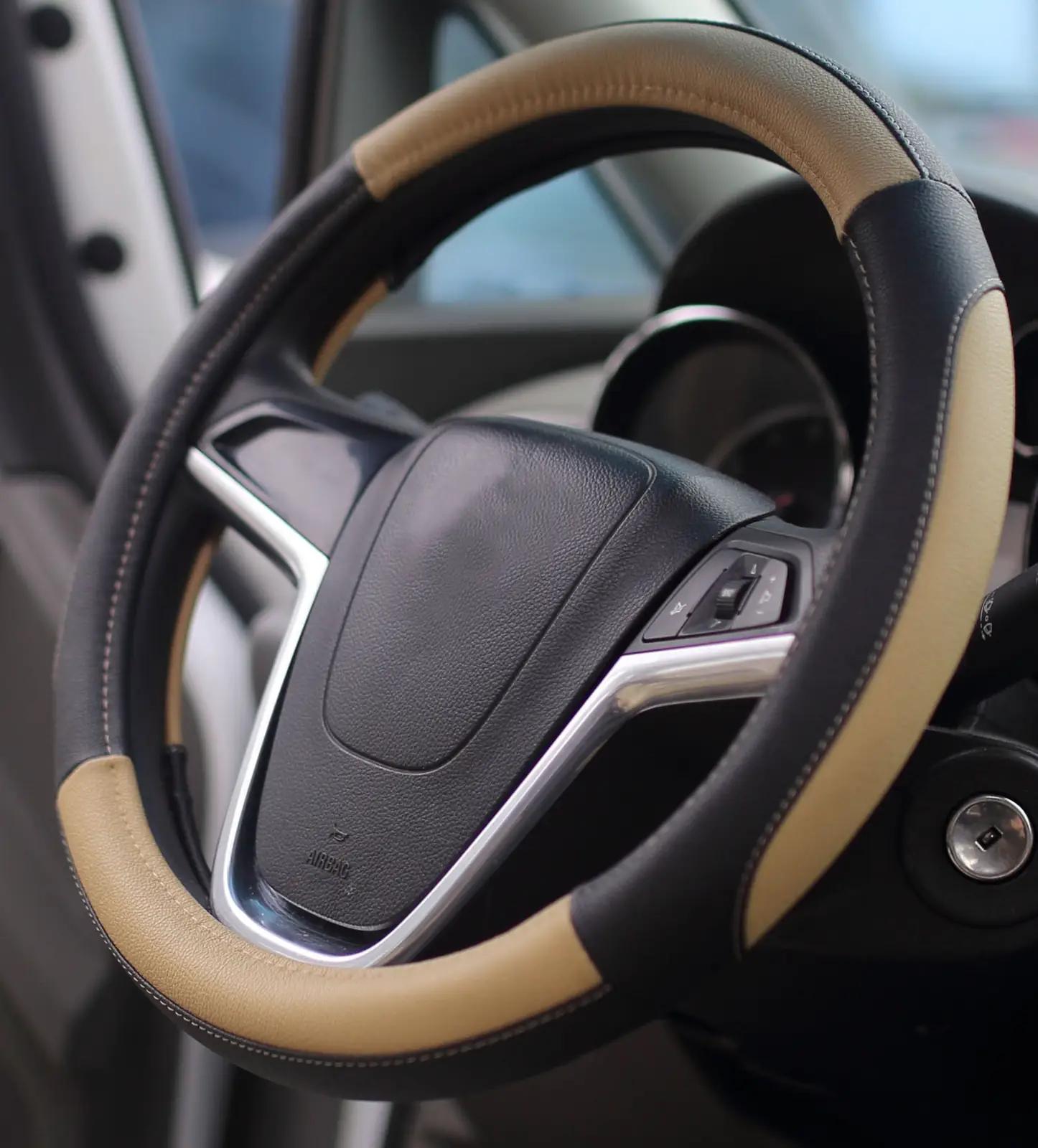Mayco Bell pehme mikrokõrvaline roolikatteks — beige nahk – pakend ja tarvikud