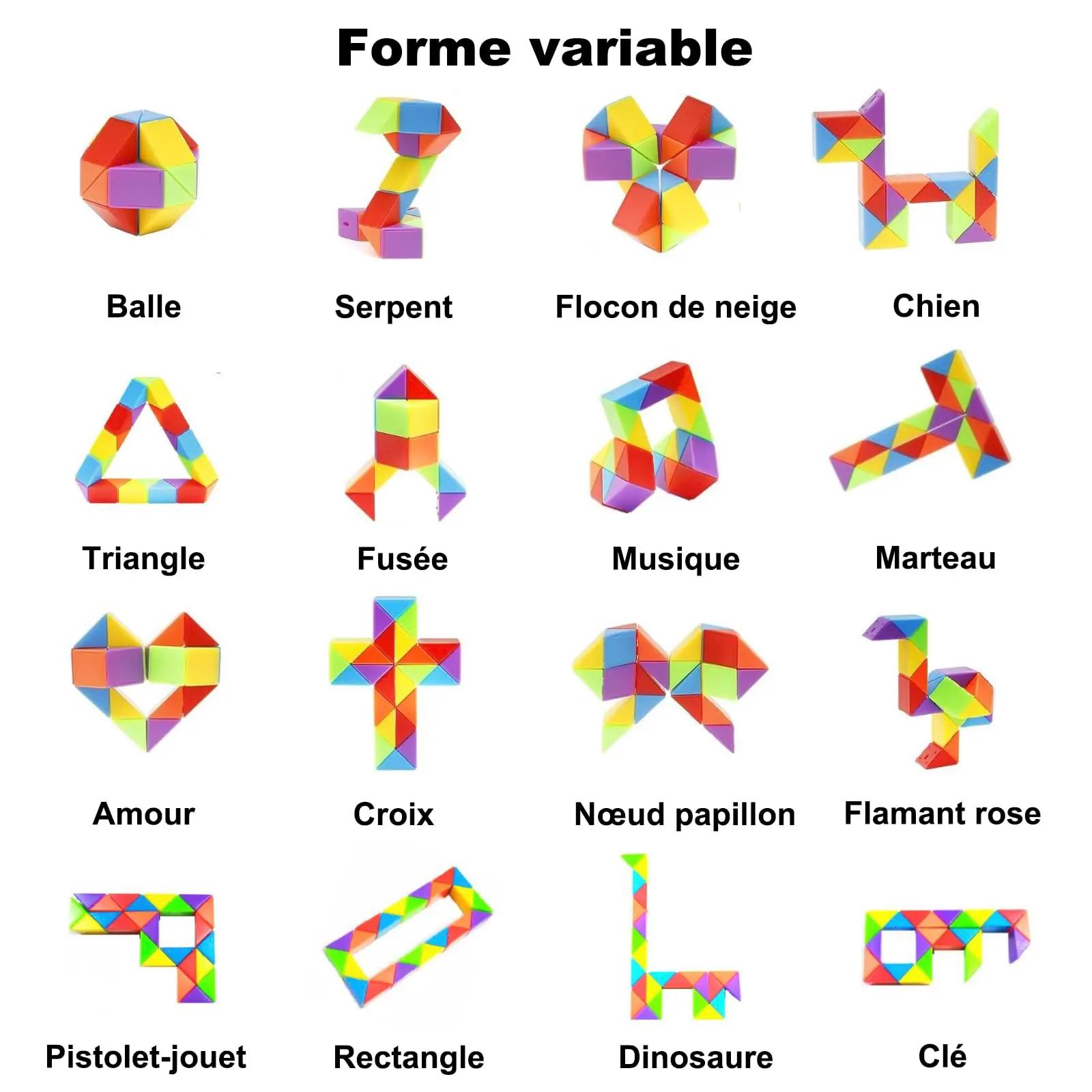 GOLDGE värviline mini-müsteerium: ABS twist-puzzle kingituseks – pilt 6