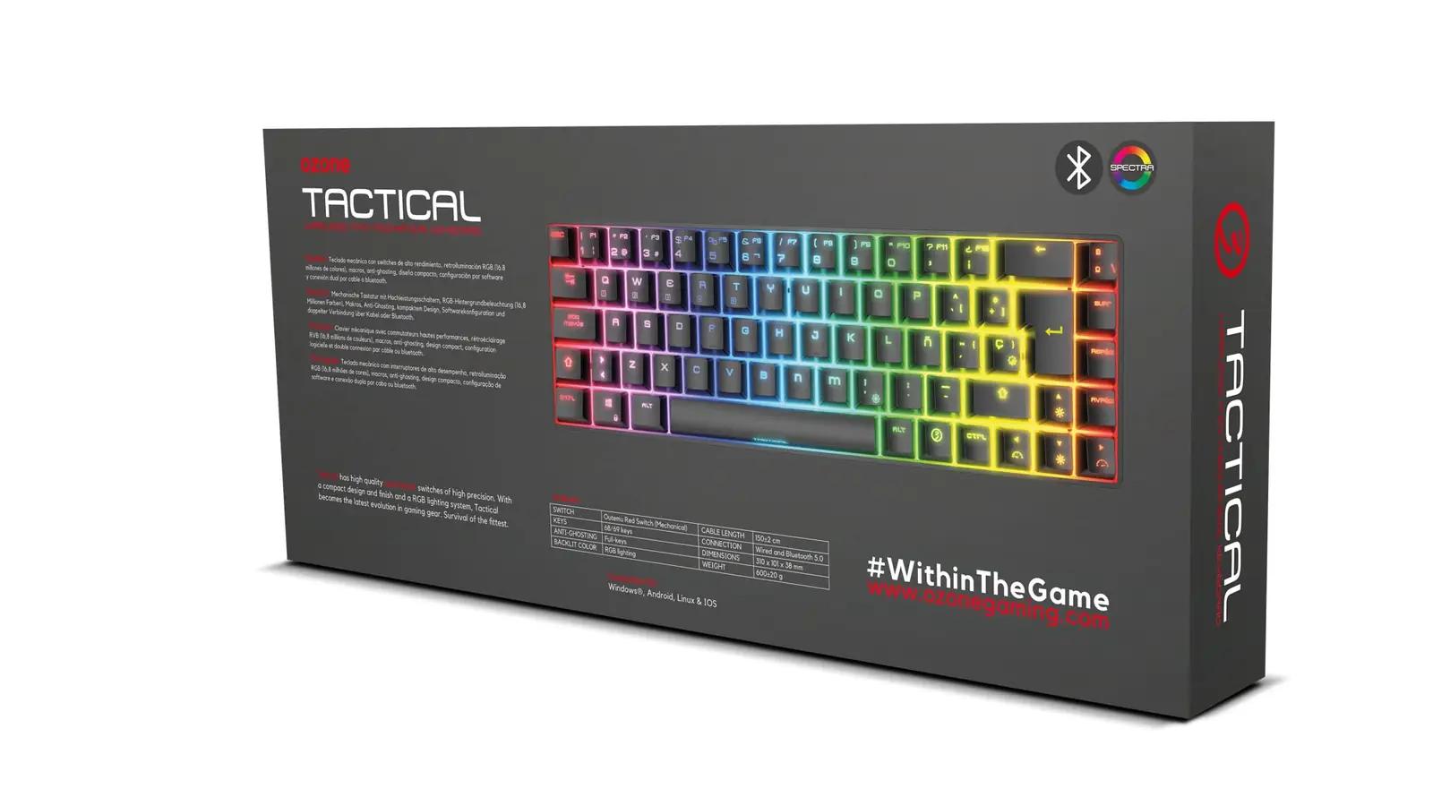 Ozone Gaming Gear taktikaline mehaaniline klaviatuur – pilt 8