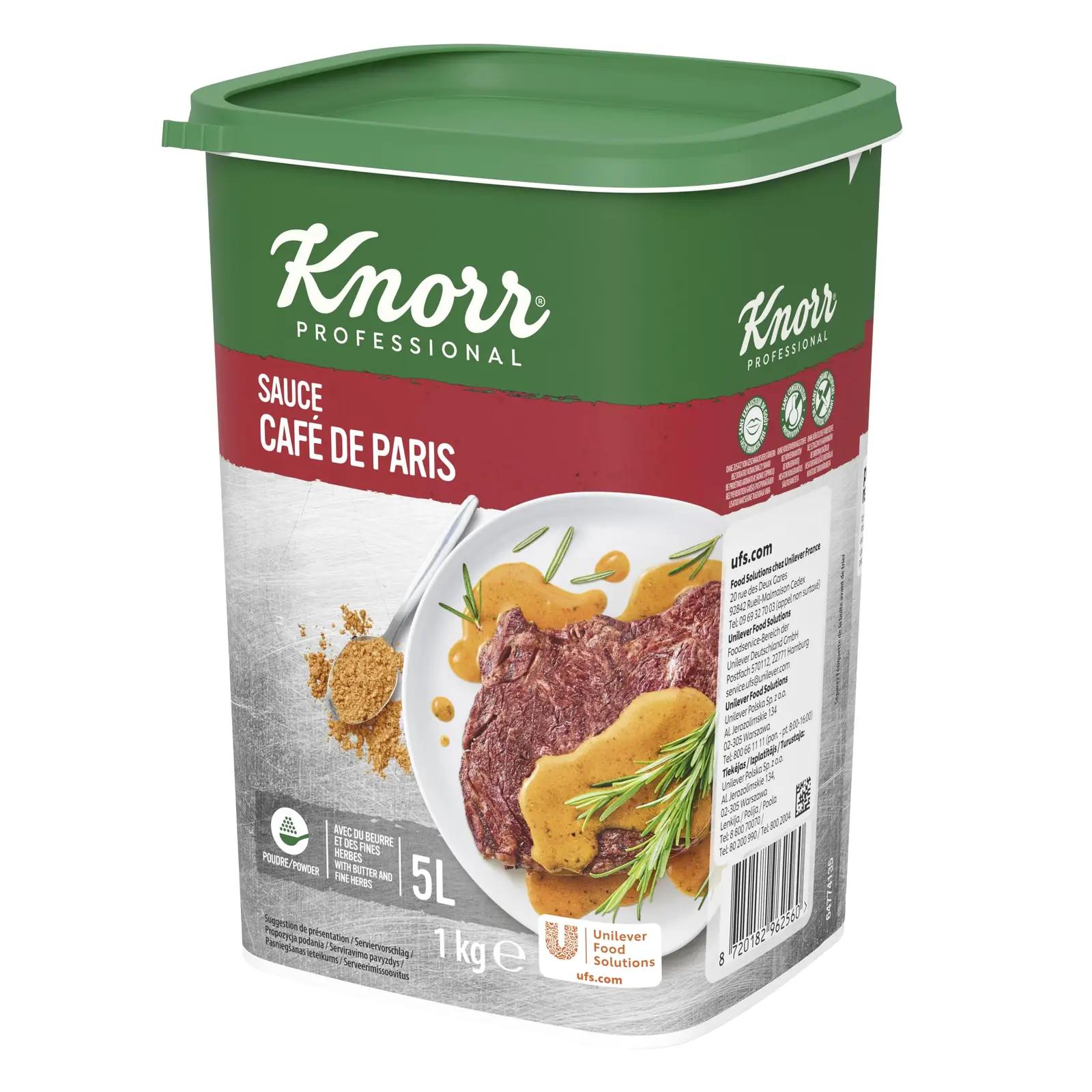 Knorr Café de Paris võine ürdisauce 1 kg — rikasta roogasid