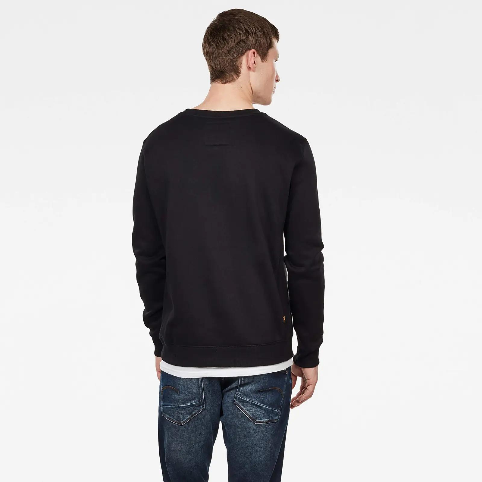 G-STAR meeste kvaliteetne pullover — must mugavus ja stiil – pakend ja tarvikud