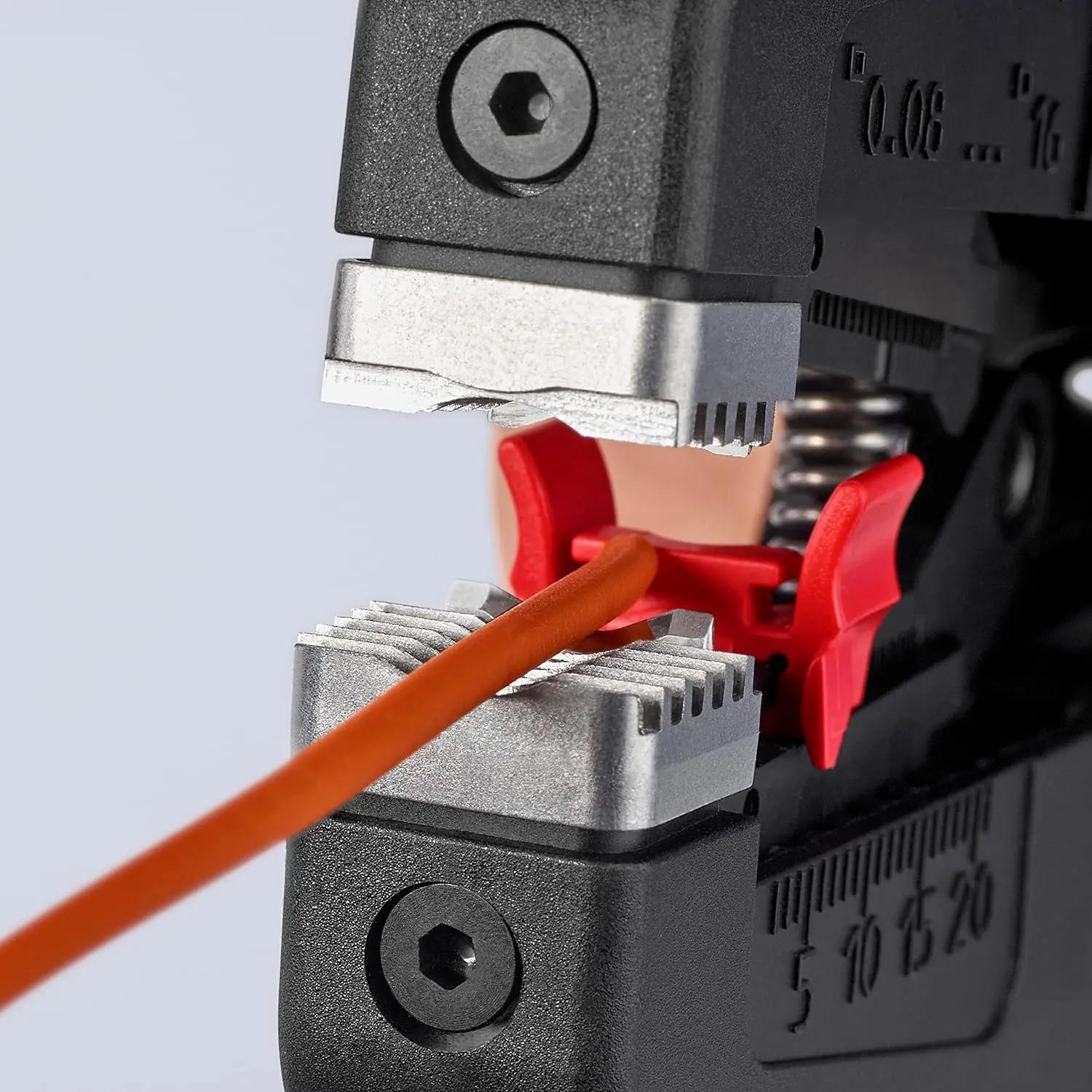 KNIPEX kvaliteetne automaatne abikosija — täpne juhtimine – pakend ja tarvikud