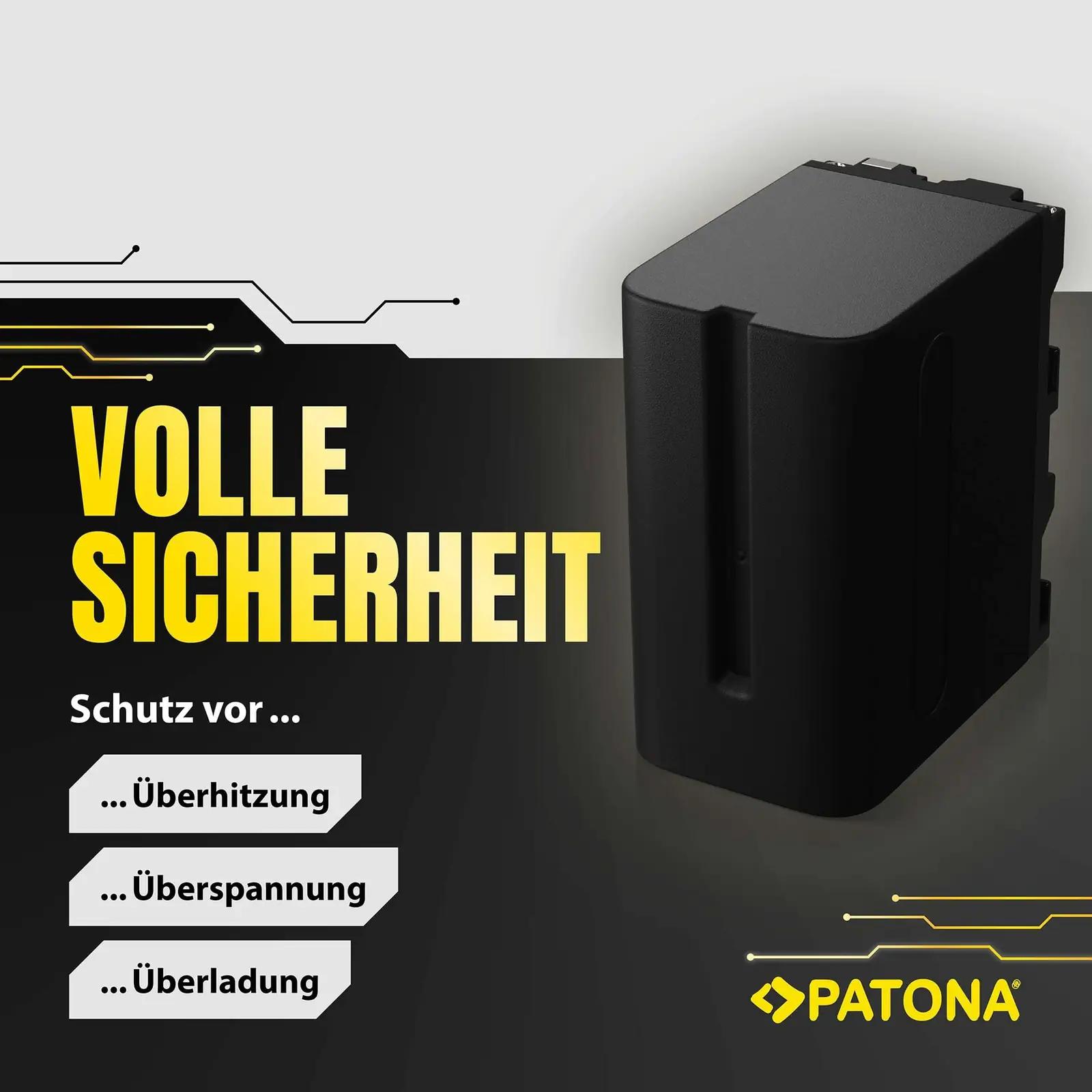 PATONA vastupidav 6600mAh akupakk kaamerale — ideaalne lisa – pilt 6