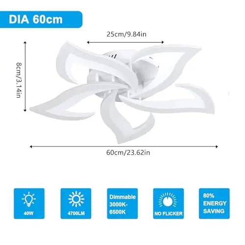 Comely LED-lagivalgusti 40W dimmitav – modernne koduvalgus – detailne vaade