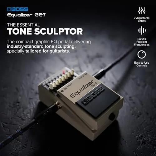 BOSS GE-7 overdrive ja kergusmoon – detailne lähivaade