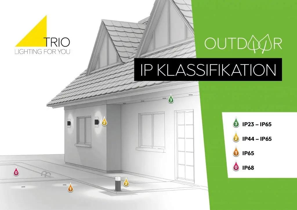 Trio Leuchten antratsiitne välistingimuste seinavalgusti – pilt 6