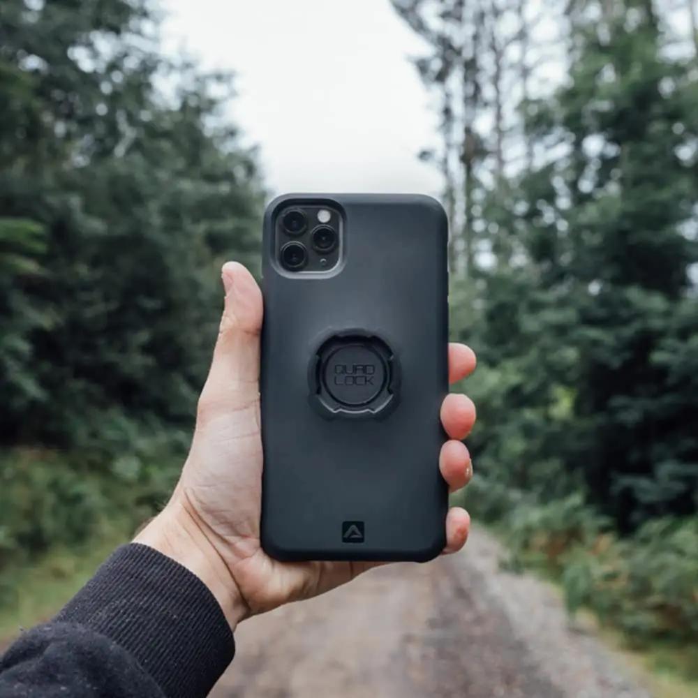 QUAD LOCK vastupidav TPU kaitseümbris — iPhone 12/12 Pro sobiv – pakend ja tarvikud