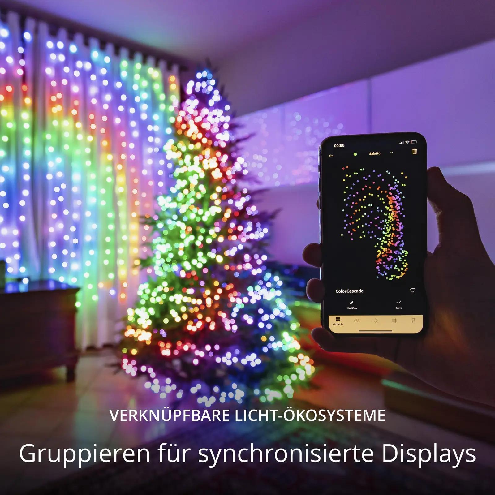 Twinkly nutikas kardinvalgusti 210 LED — sobib siseruumidesse ja – lisavaade