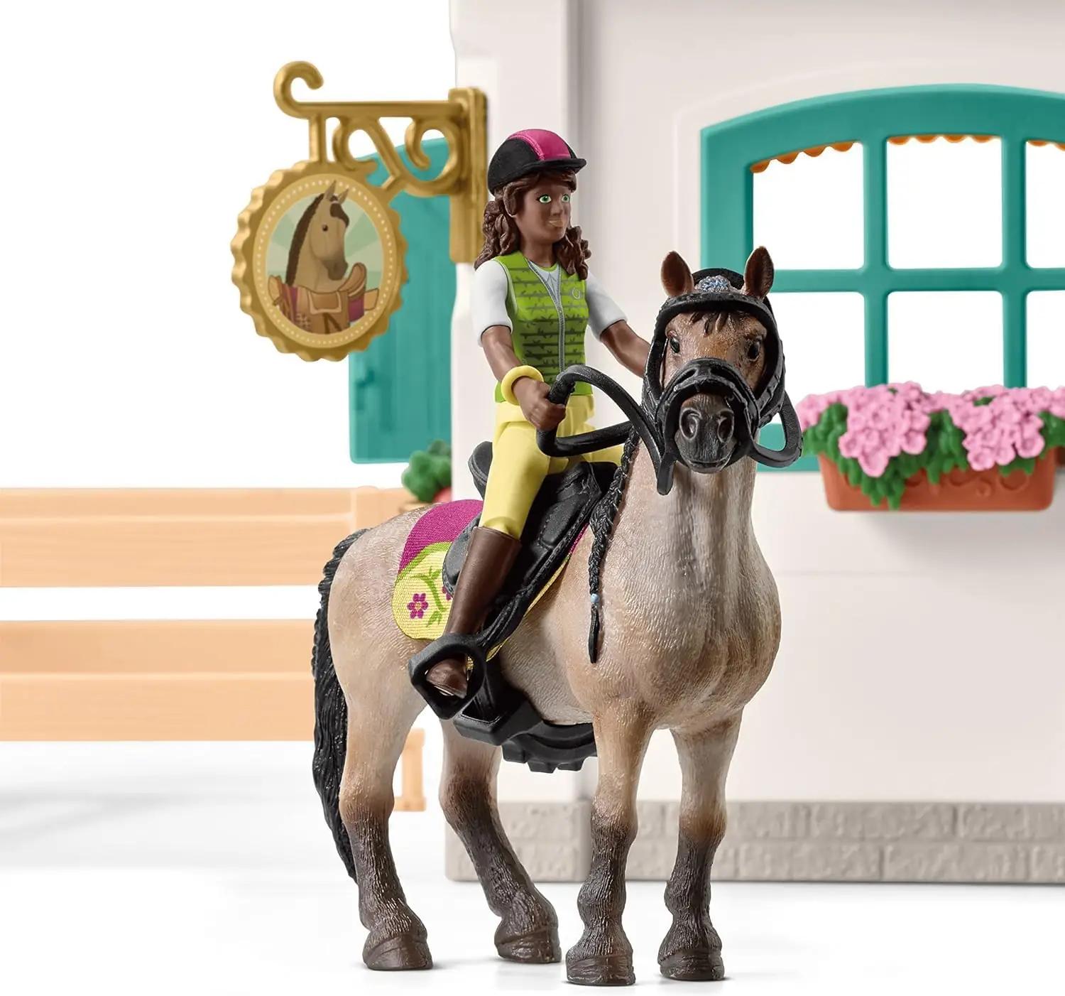 SCHLEICH pehme plastikust Sattelkammer – mängukomplekt lastele – pilt 6