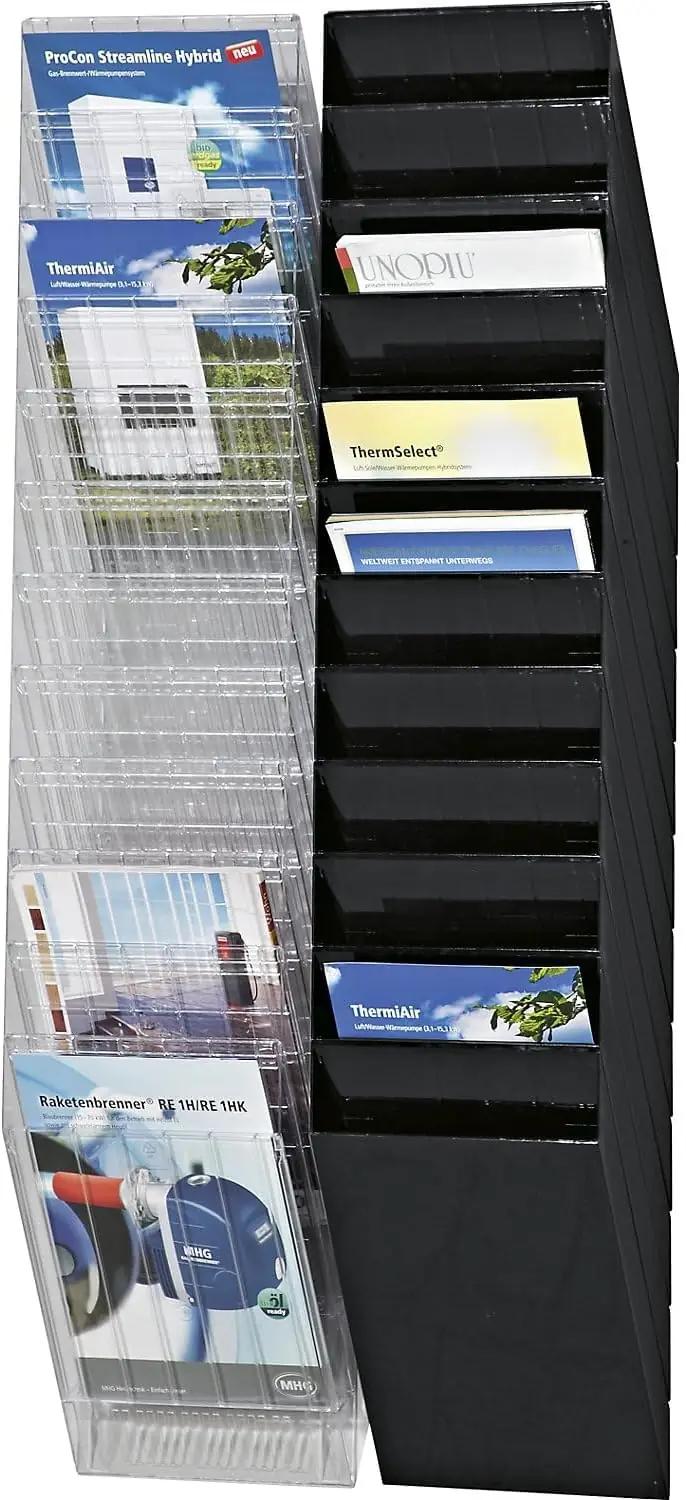 Durable must polüstüreenist Flexiboxx A4 infopaneel – detailne vaade