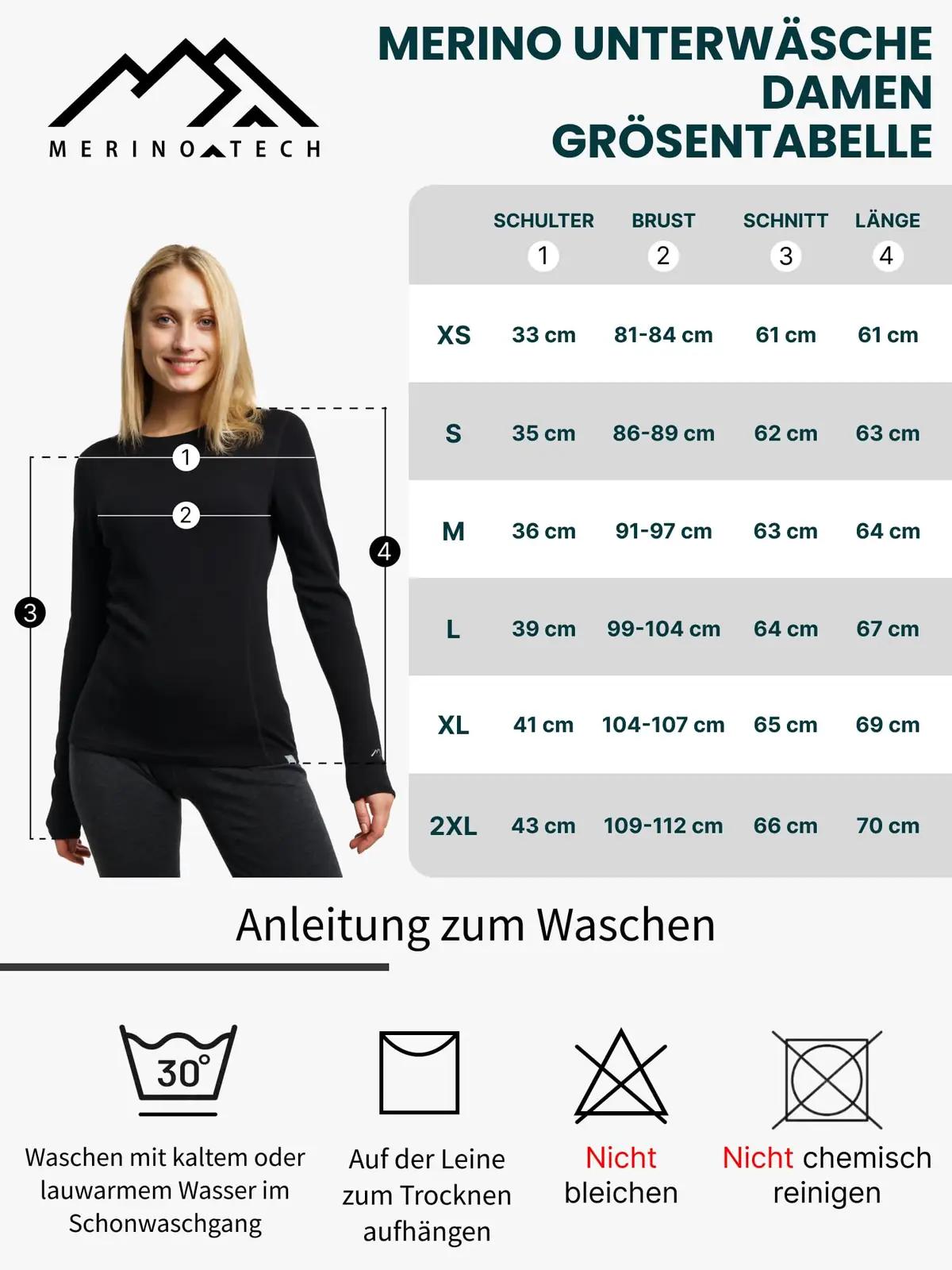 Merino.tech pehme 100% meriinovillast pikkade varrukatega naiste – pilt 7