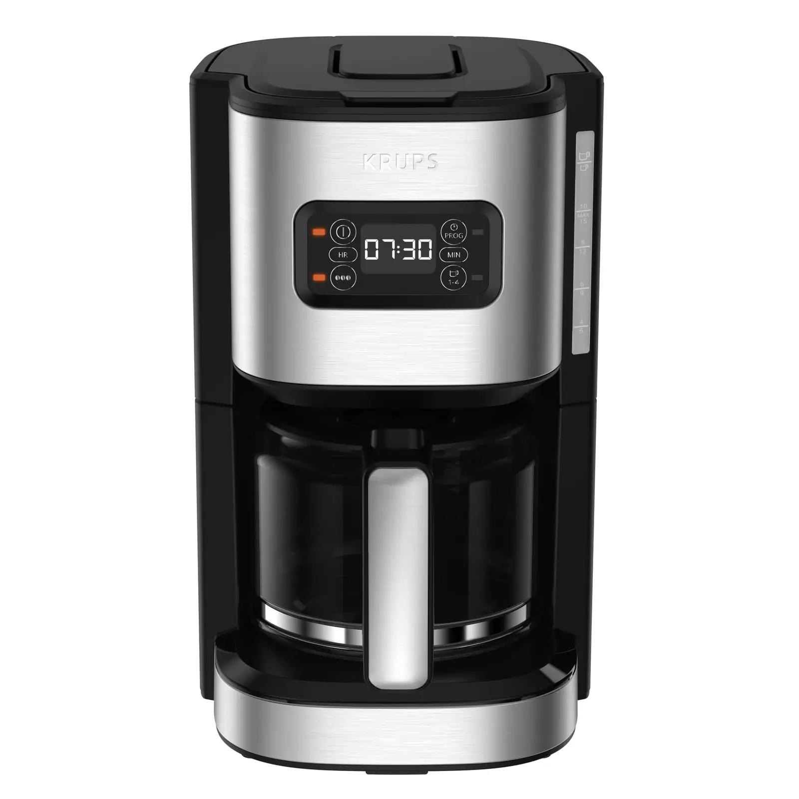 KRUPS KM480D10 tee ja espresso – detailne lähivaade