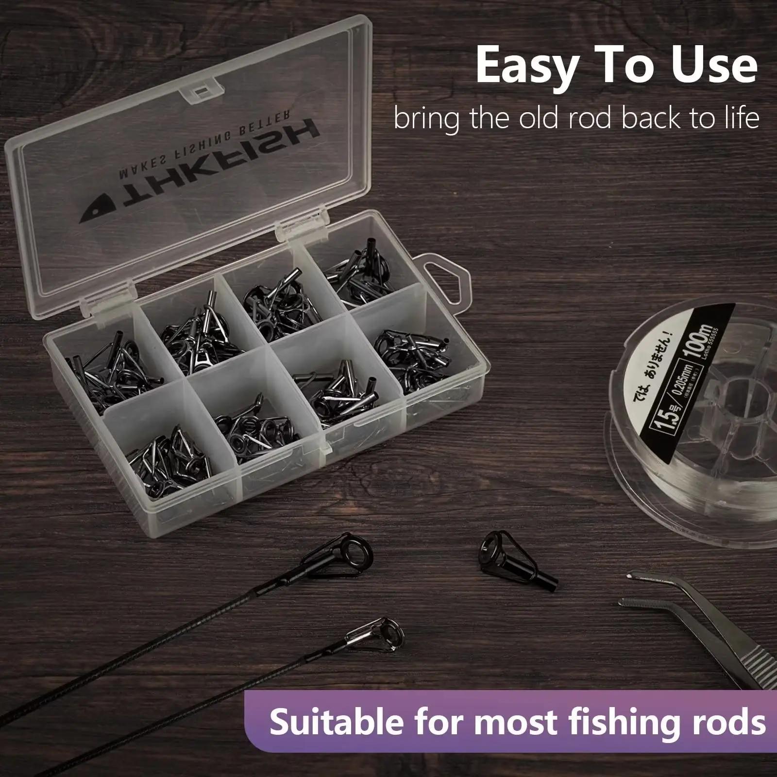 THKFISH roostevabast terasest kalapüügi tippringid – kasutusnäide