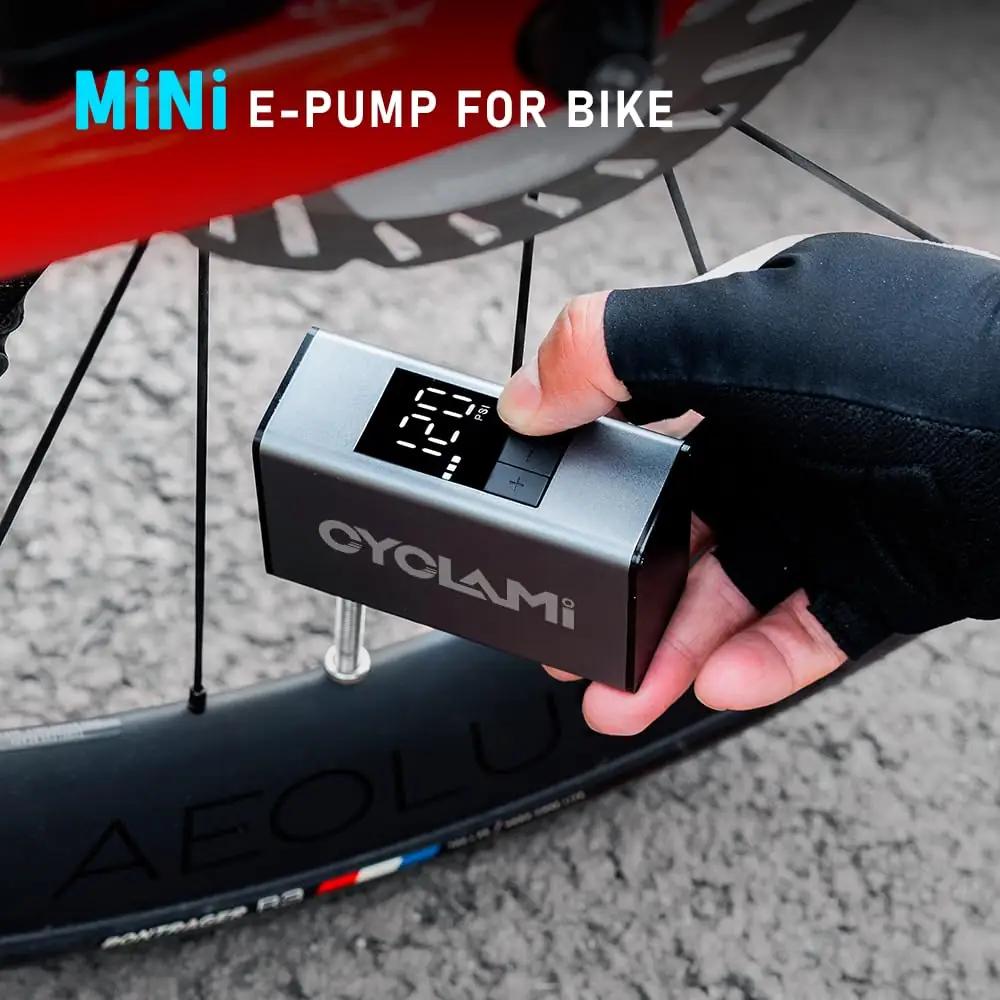 CYCLAMI alumiiniumist mini pump – kaasaskantav rehvitäide – detailne vaade