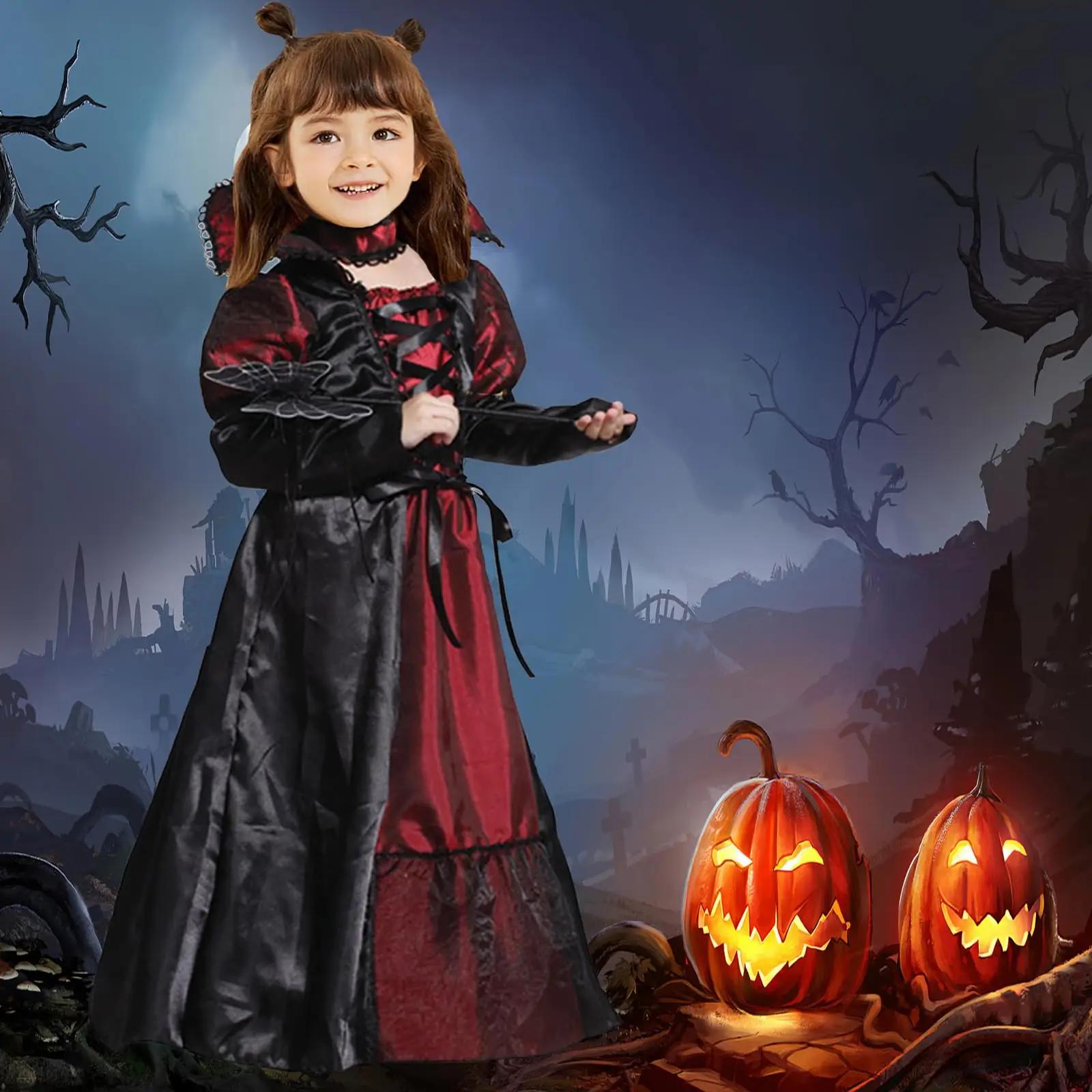 ATOWORLD punane vampiirikleidi komplekt tüdrukule – lisavaade