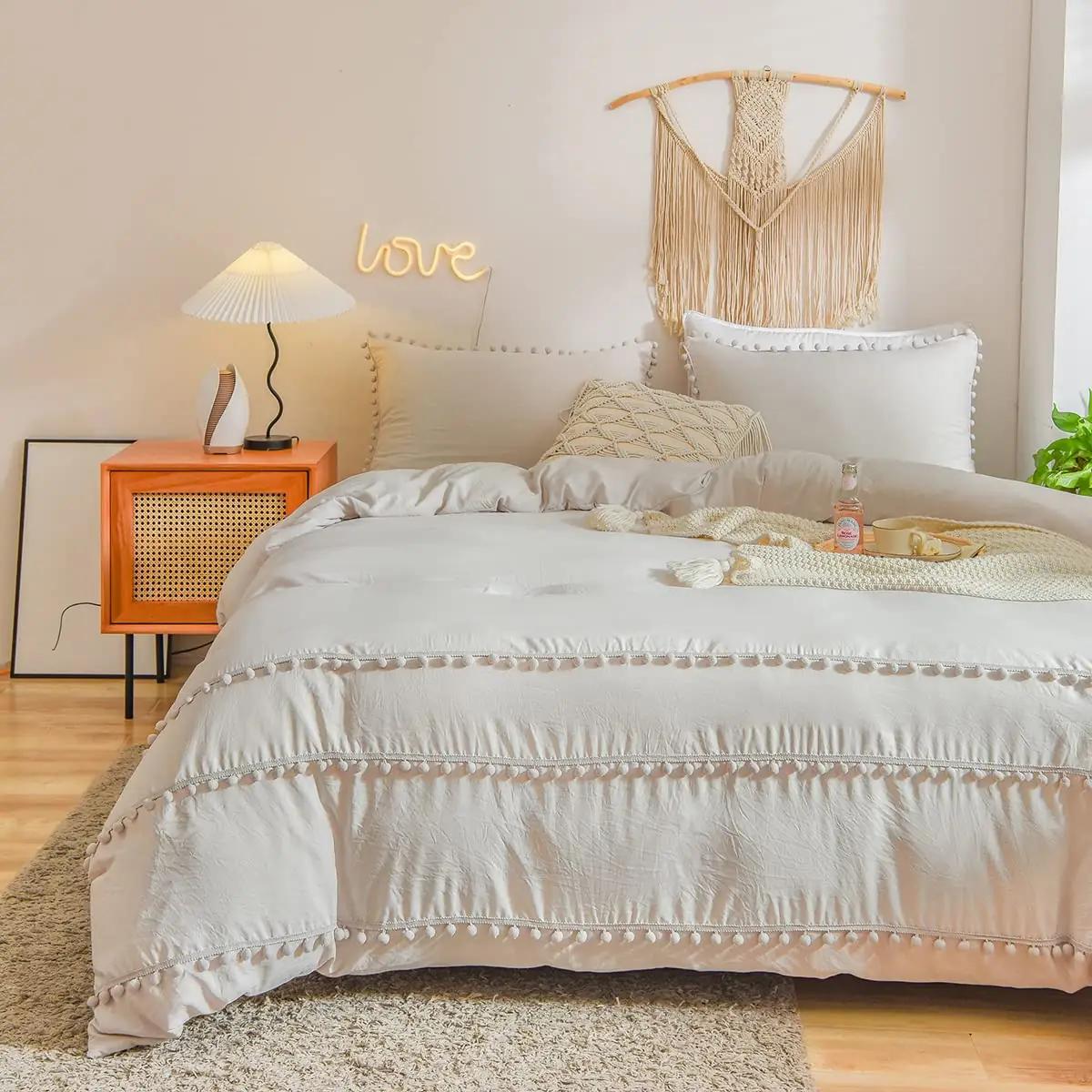 Freyamy pehme mikrofibrist voodipesu 240×260 cm – boho stiil
