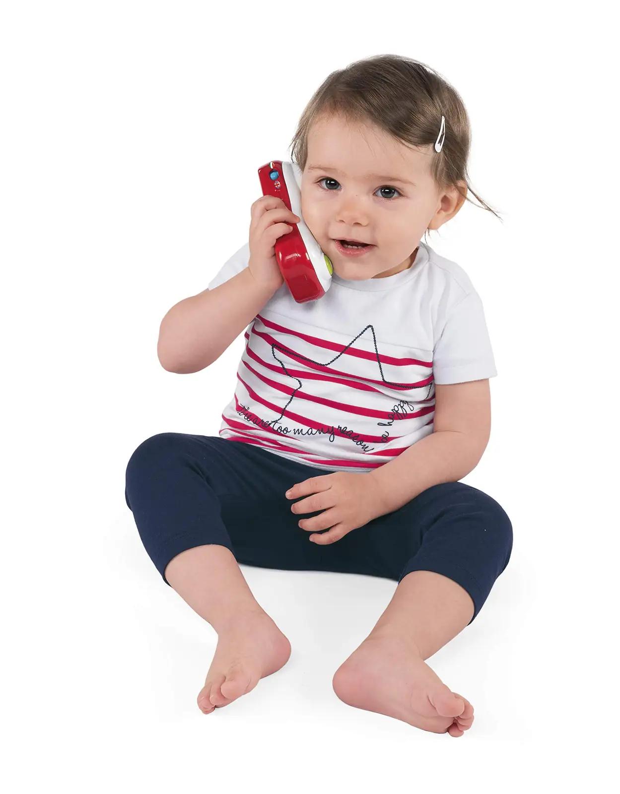 Chicco pehme ABC Selfie Phone lapse varajase õppimise toetuseks – pakend ja tarvikud