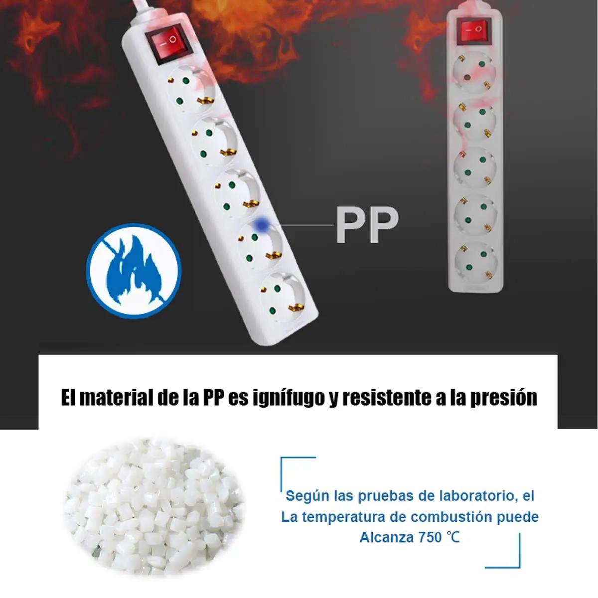EXTRASTAR voolulatihe PVC 5-pesaga pikenduskaabel 5 m – lisavaade
