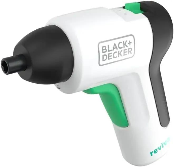 BLACK+DECKER kerge plastikust kruvikeeraja koduseks kasutuseks – lisavaade