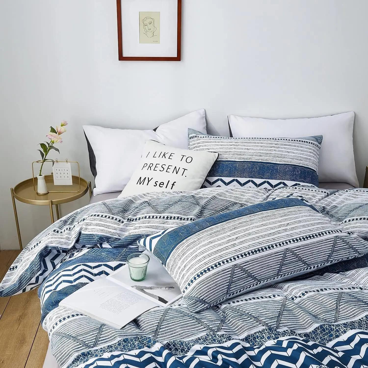 YASMENG pehme mikrofibra voodipesu 220×240 cm komplekt – kasutusnäide