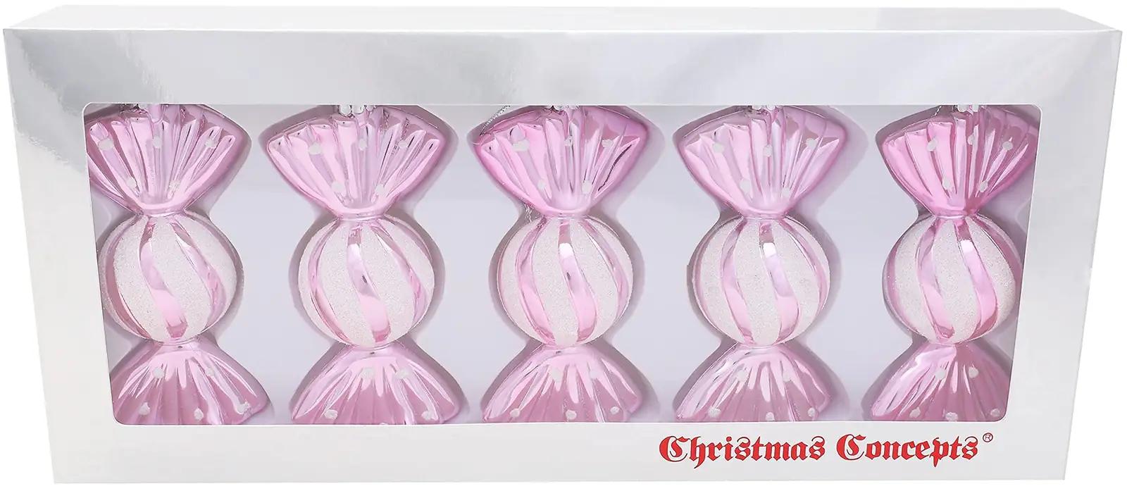 Christmas Concepts klaasripatsid 110 mm — elegantne – pilt 7