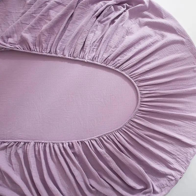 Gezu puuvillane mussel-voodilinane 140×200 cm – pilt 6
