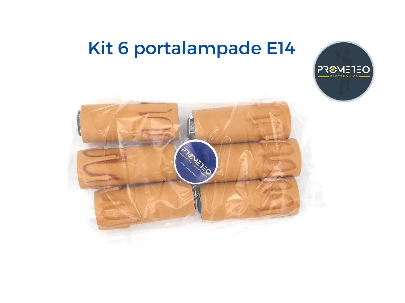 prometeo electronics elfenbein PVC lampajalad – antiikne komplekt – pilt 6