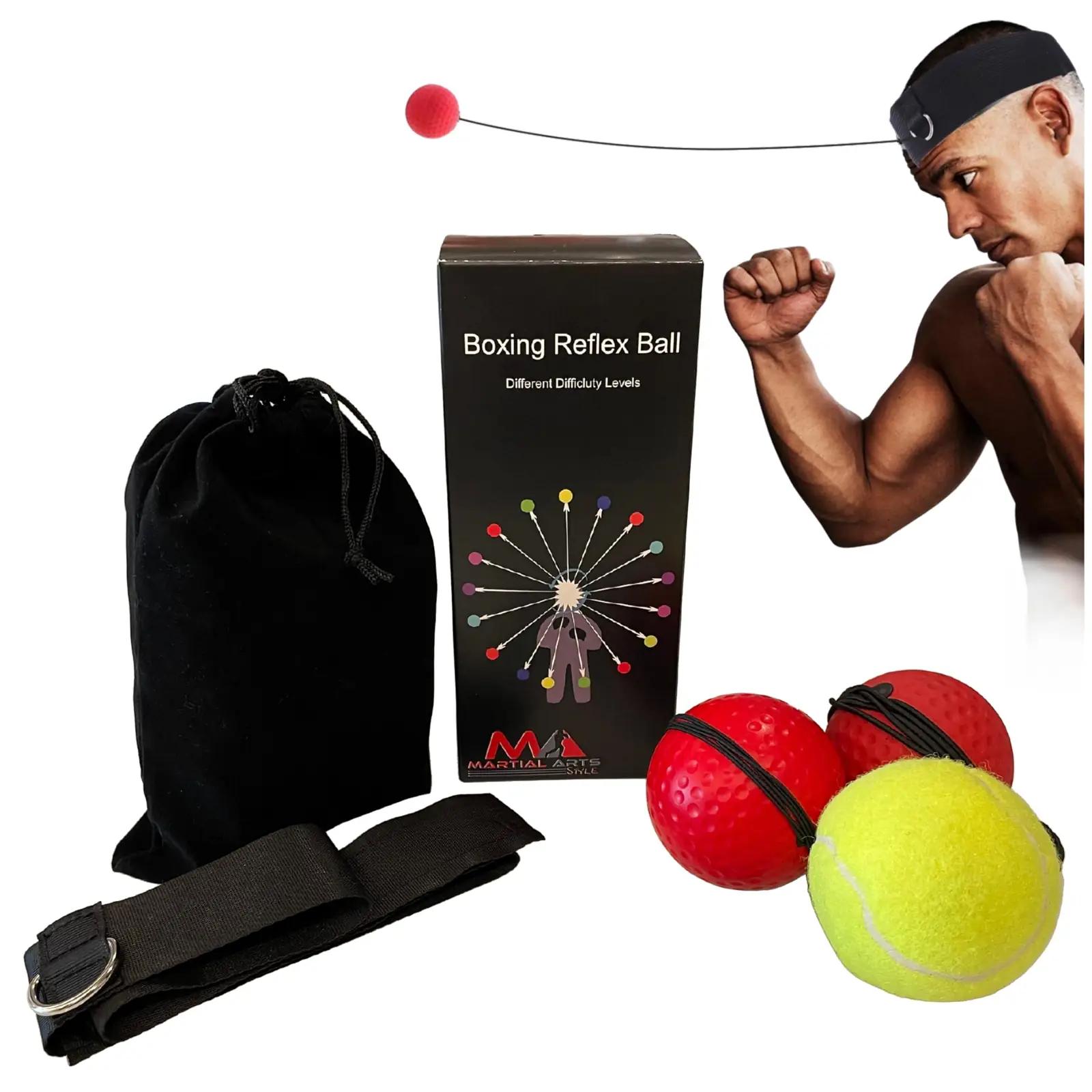 MA MARTIAL ARTS STYLE refleksipallide treeningkomplekt – pilt 8