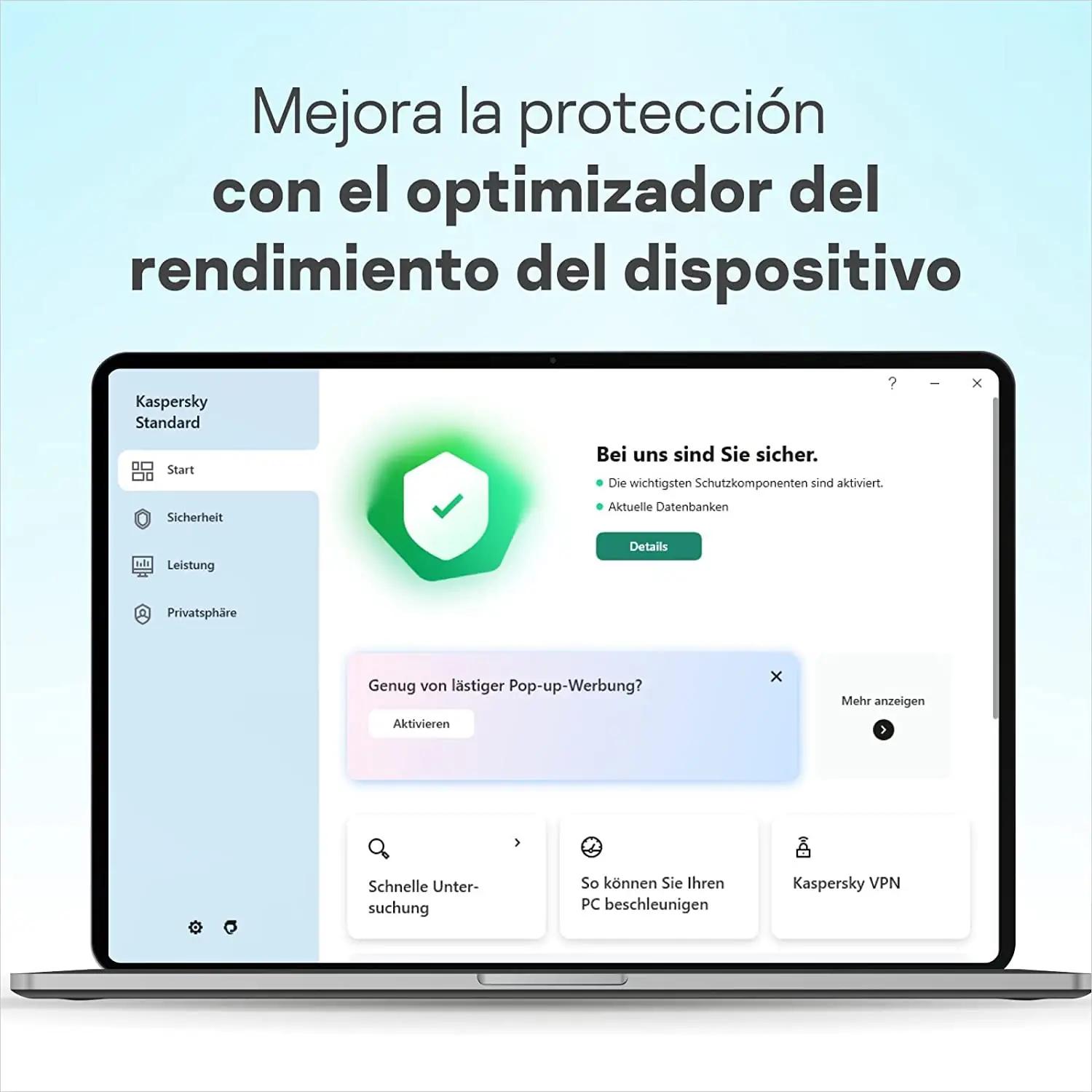 Kaspersky KL1041S5CFS-MINI-ES kontoritarbed – detailne lähivaade