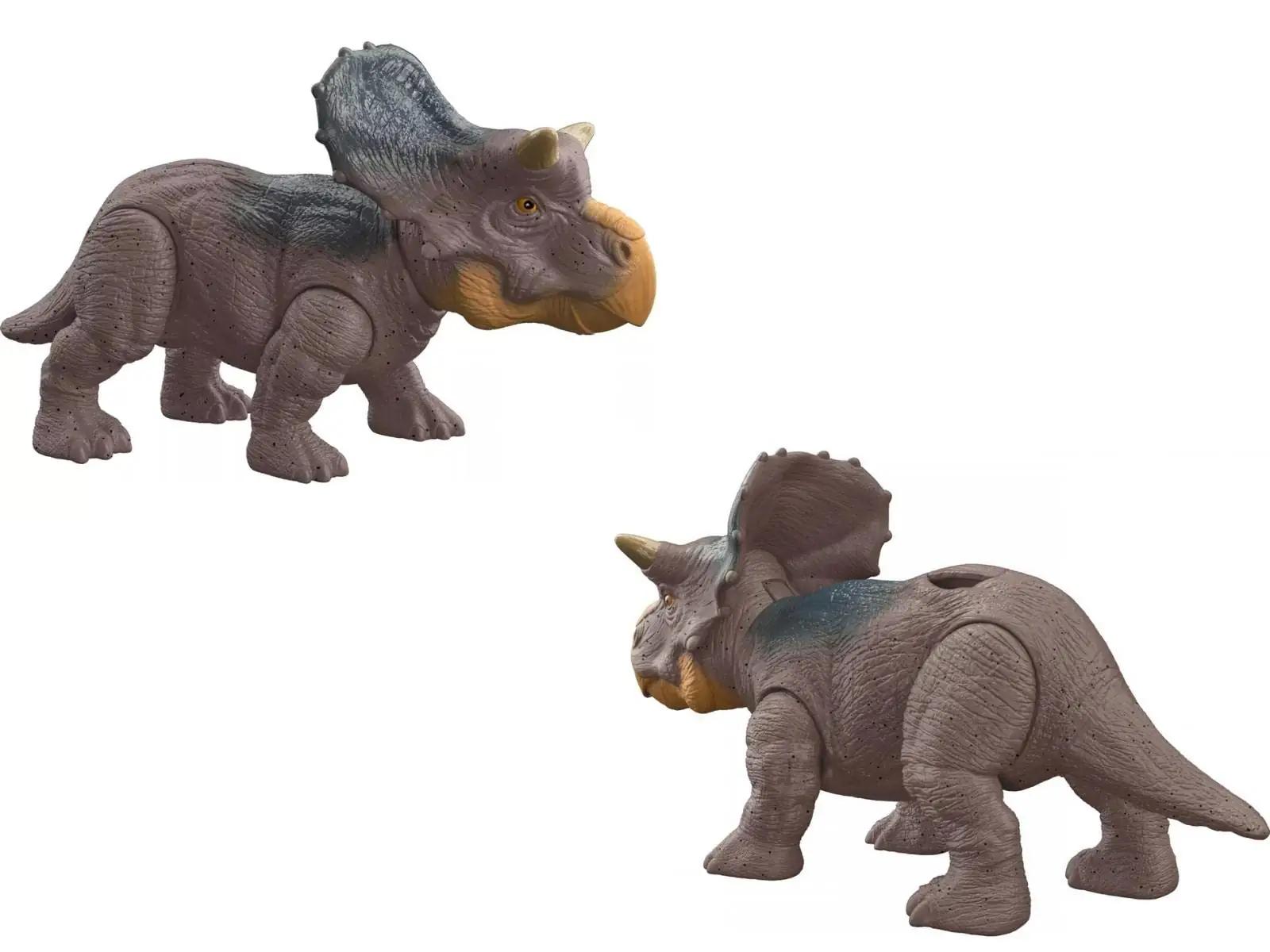 Giochi Preziosi väike Nasutoceratops – käe- ja mängunukk plastist – detailne vaade