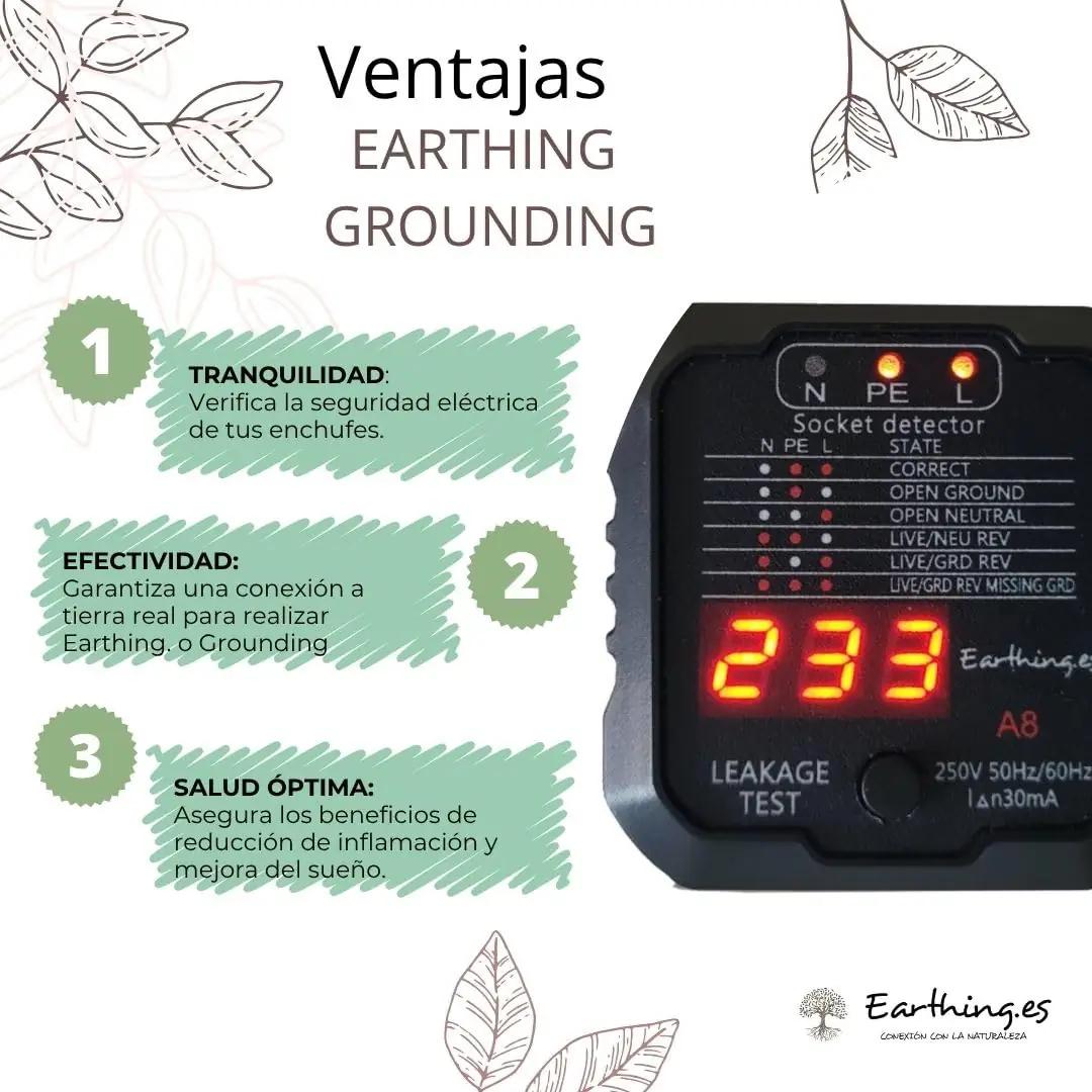 Earthing.es maakaabli tester – usaldusväärne maanduse kontroll – lisavaade