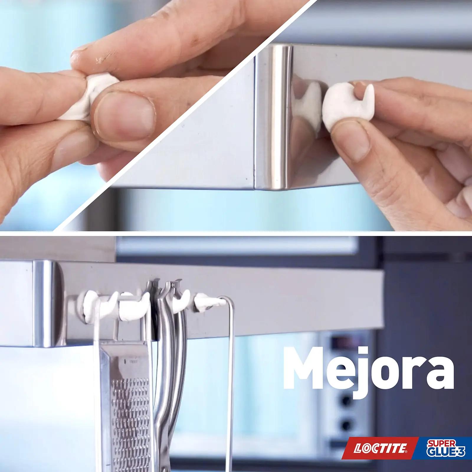 Loctite painduv mitmeotstarbeline kitt – must, täpsus 15 g – kasutusnäide