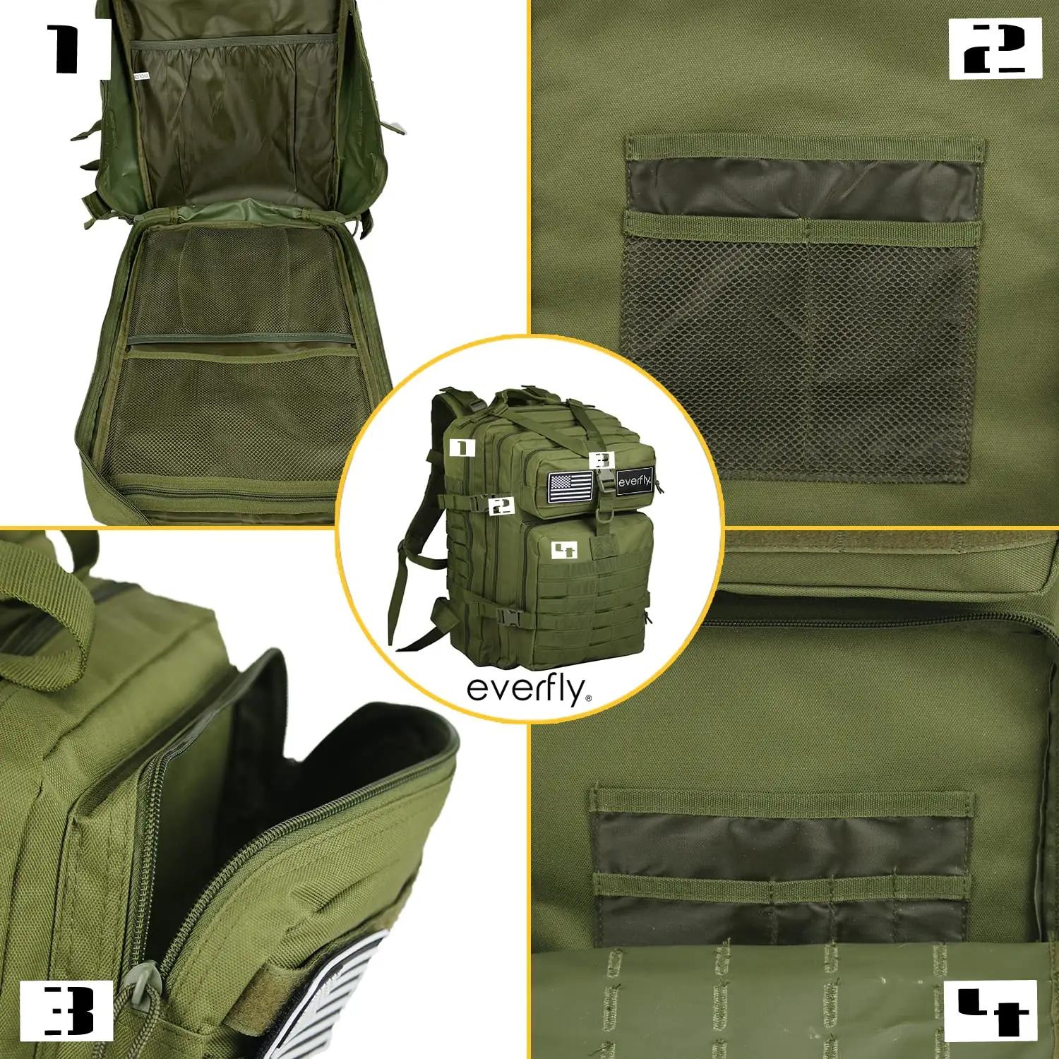 Everfly vastupidav Oxford 800D matkakott 45L – pilt 6
