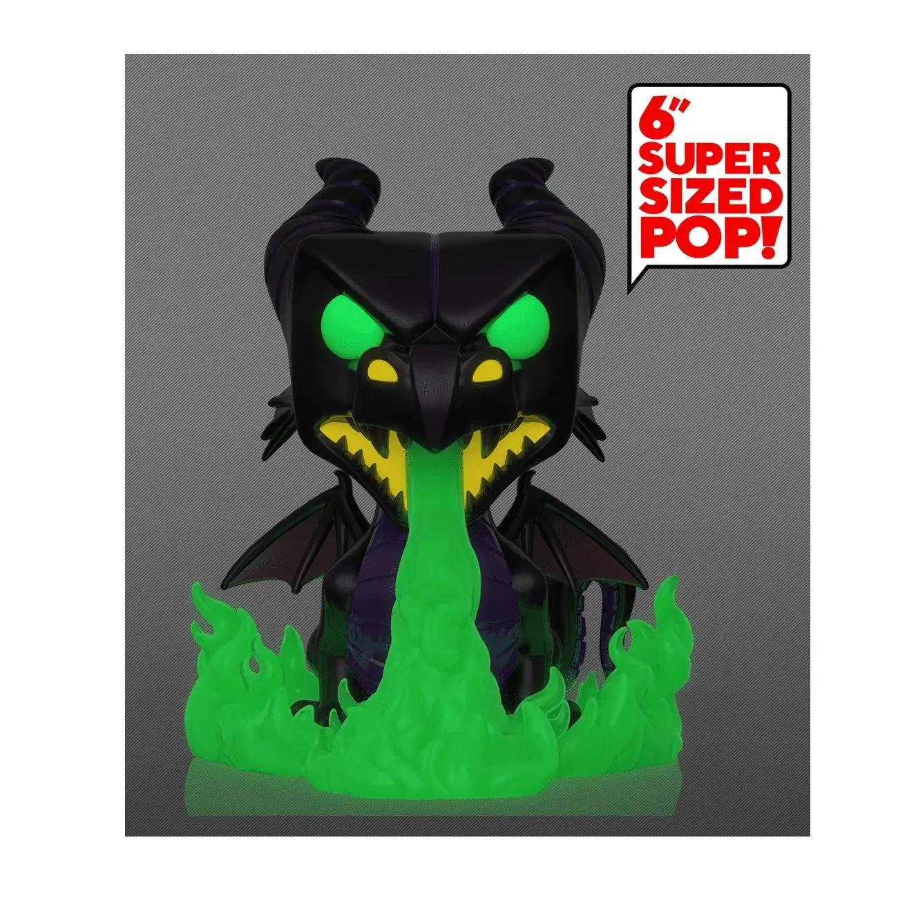 Funko vinyylfiguur – sädelev Disney Maleficent kingitus – pakend ja tarvikud