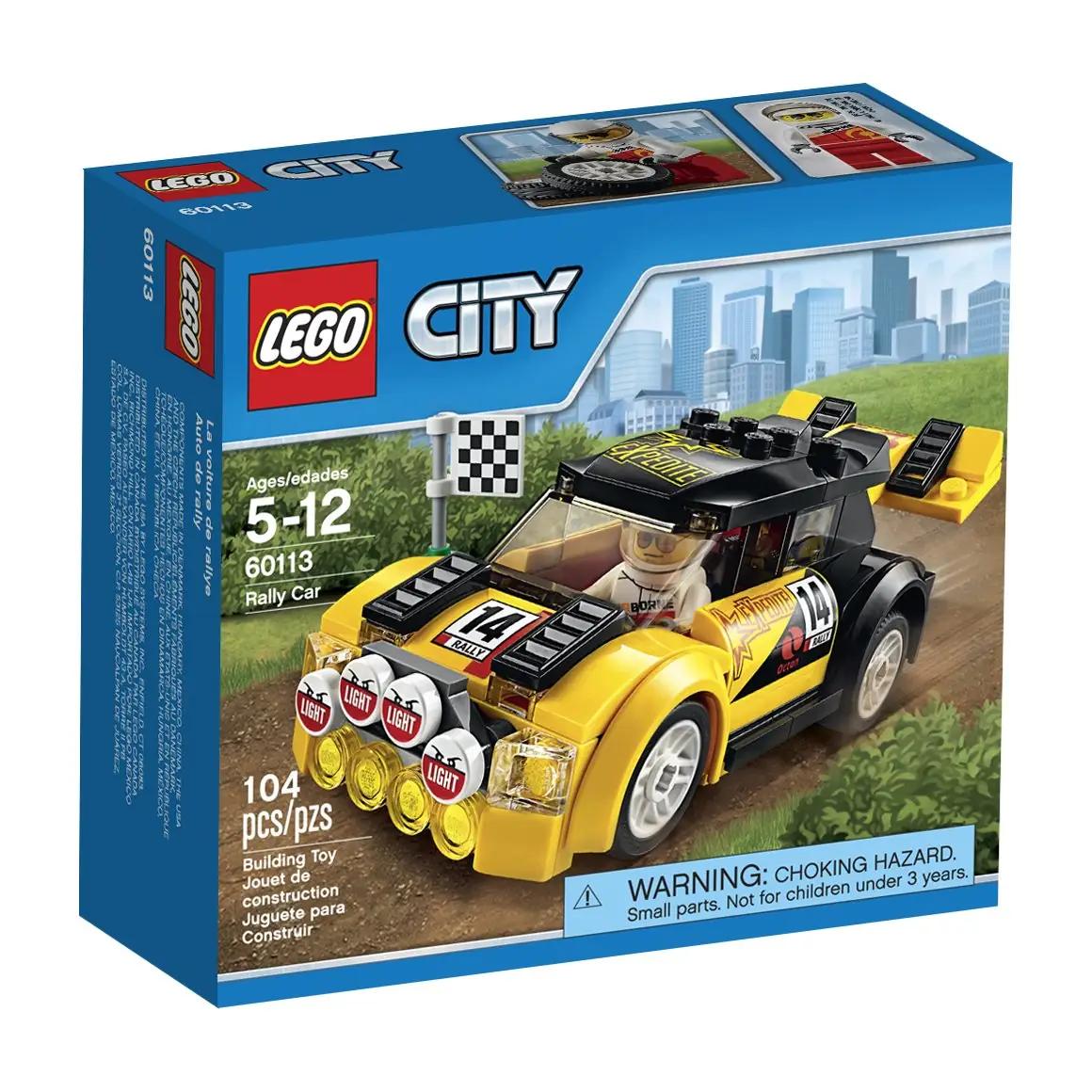 LEGO lõbus ja vastupidav ralliauto – mängukomplekt kingituseks