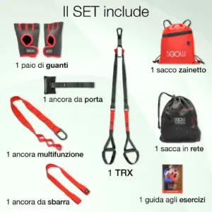 SETGOWELL ITALIAN CONCEPT schlingentrainer – detailne lähivaade