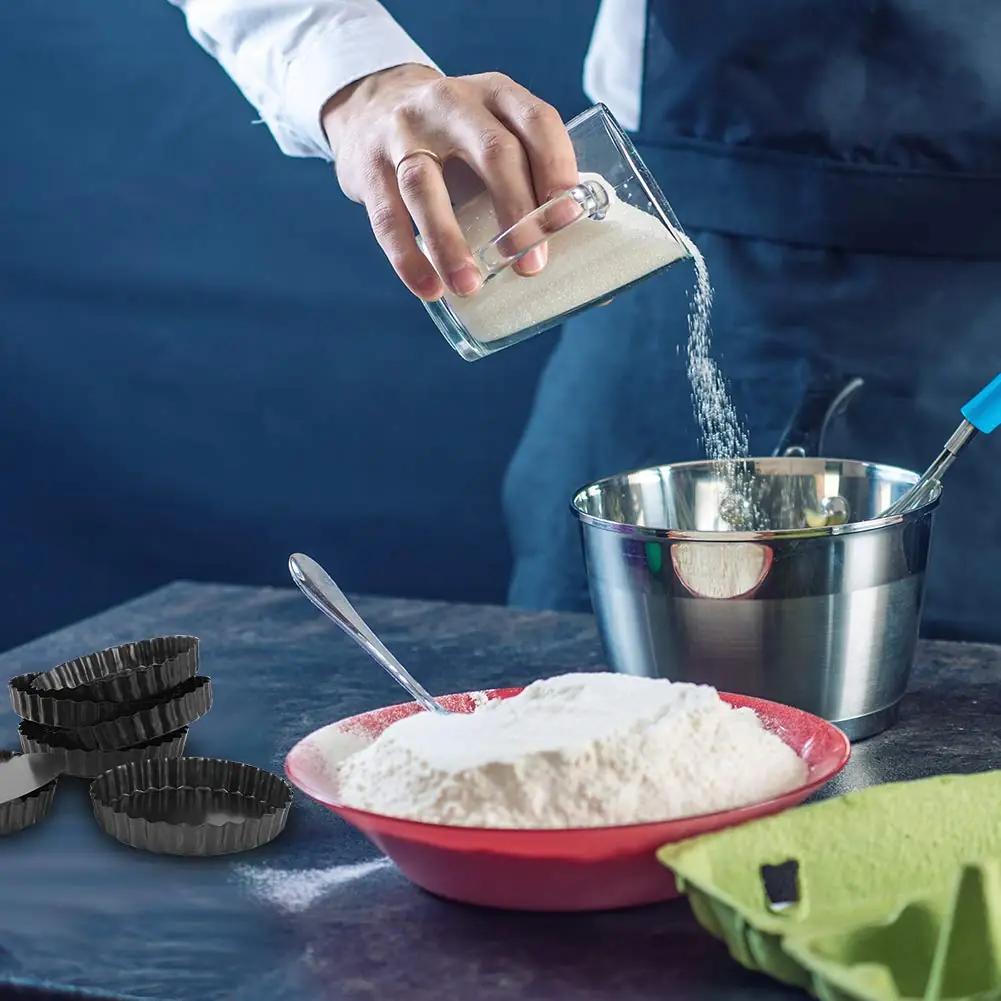 SUSSURRO süsinikterasest tarta vormid 6 tk – antihaft – pilt 7