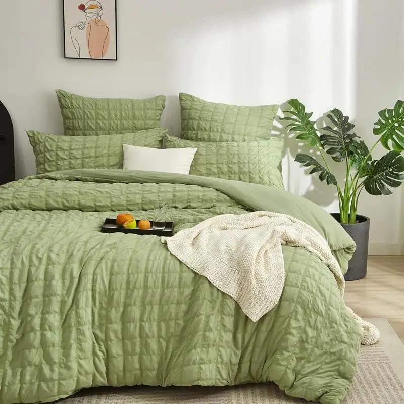 Gezu pehme mikrofiiber voodipesu 240×260 cm roheline – lisavaade
