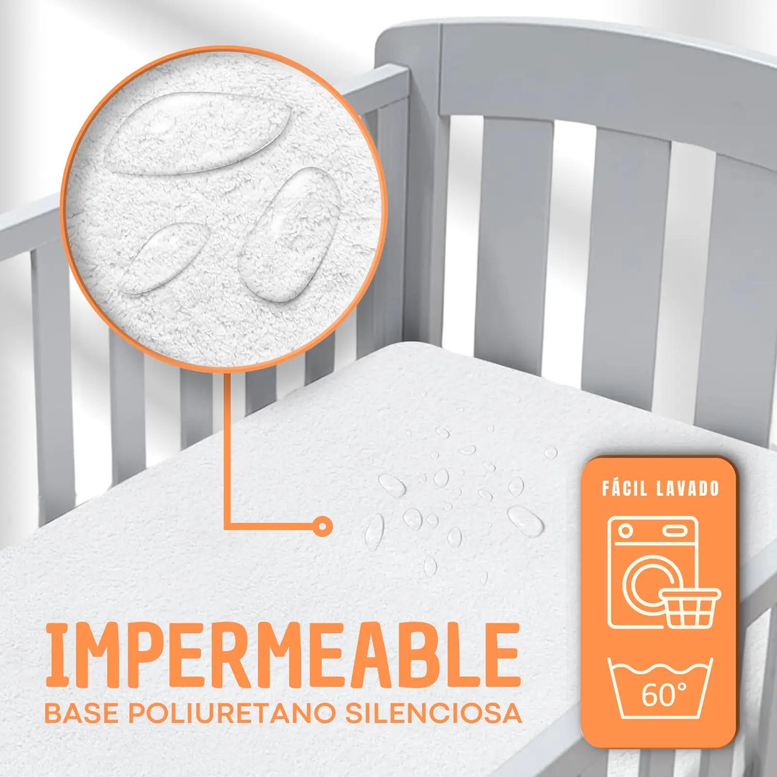 maname laste madratsikaitse 100% puuvill, veekindel 50x85cm – lisavaade