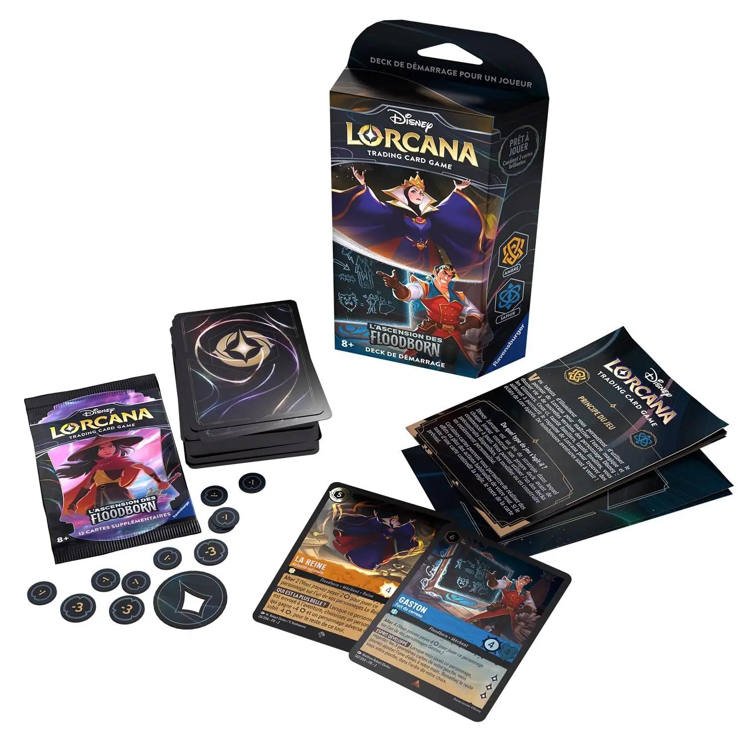 Ravensburger Disney Lorcana komplekt — alustaja deck kingituseks – detailne vaade