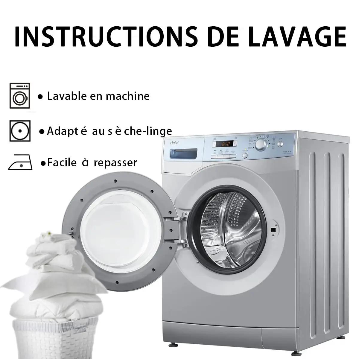 YASMENG mikrofiber voodipesu jalgpalliunistustele, 140×200 – lisavaade
