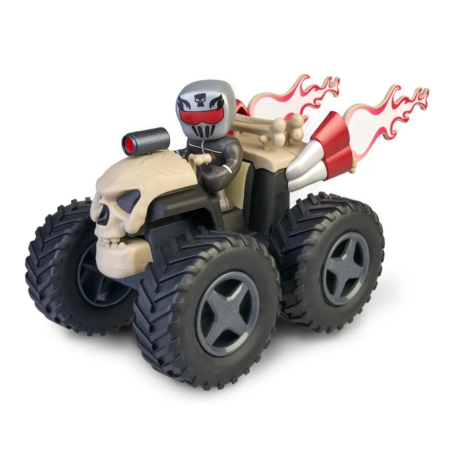Swap Riders plastmassist Quad Skeleton mängufiguur – pilt 6