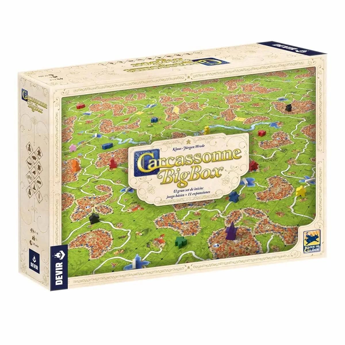 Devir lauamäng Carcassonne Plus – lisapakkidega perele