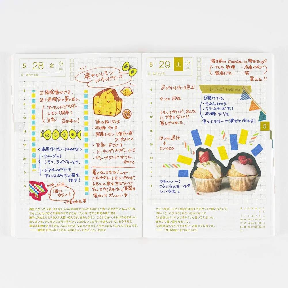 ほぼ日 kvaliteetne A6 päevik — praktiline paberiga Techo – pilt 6