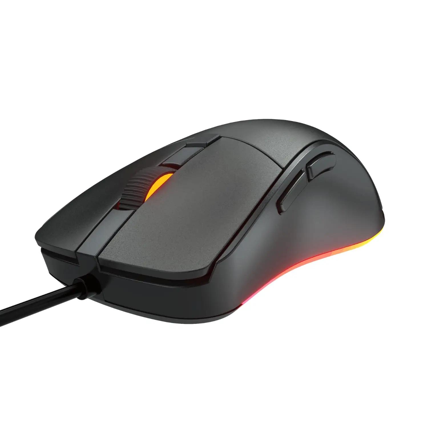 COUGAR ergonoomiline kontorihiir — täpne 6400 dpi juhtmega – pakend ja tarvikud