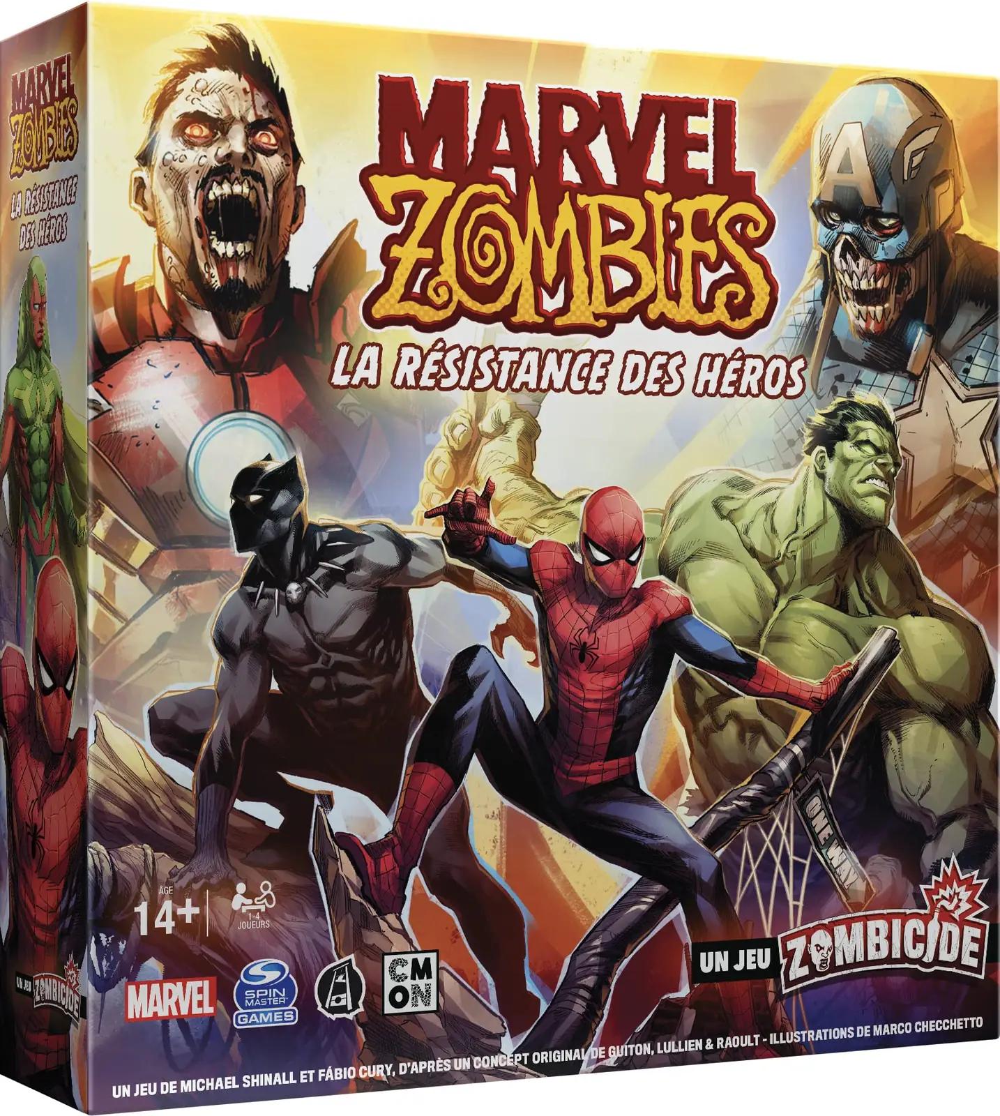 Asmodee lauamäng Marvel Zombies – koostööpõhine seiklus