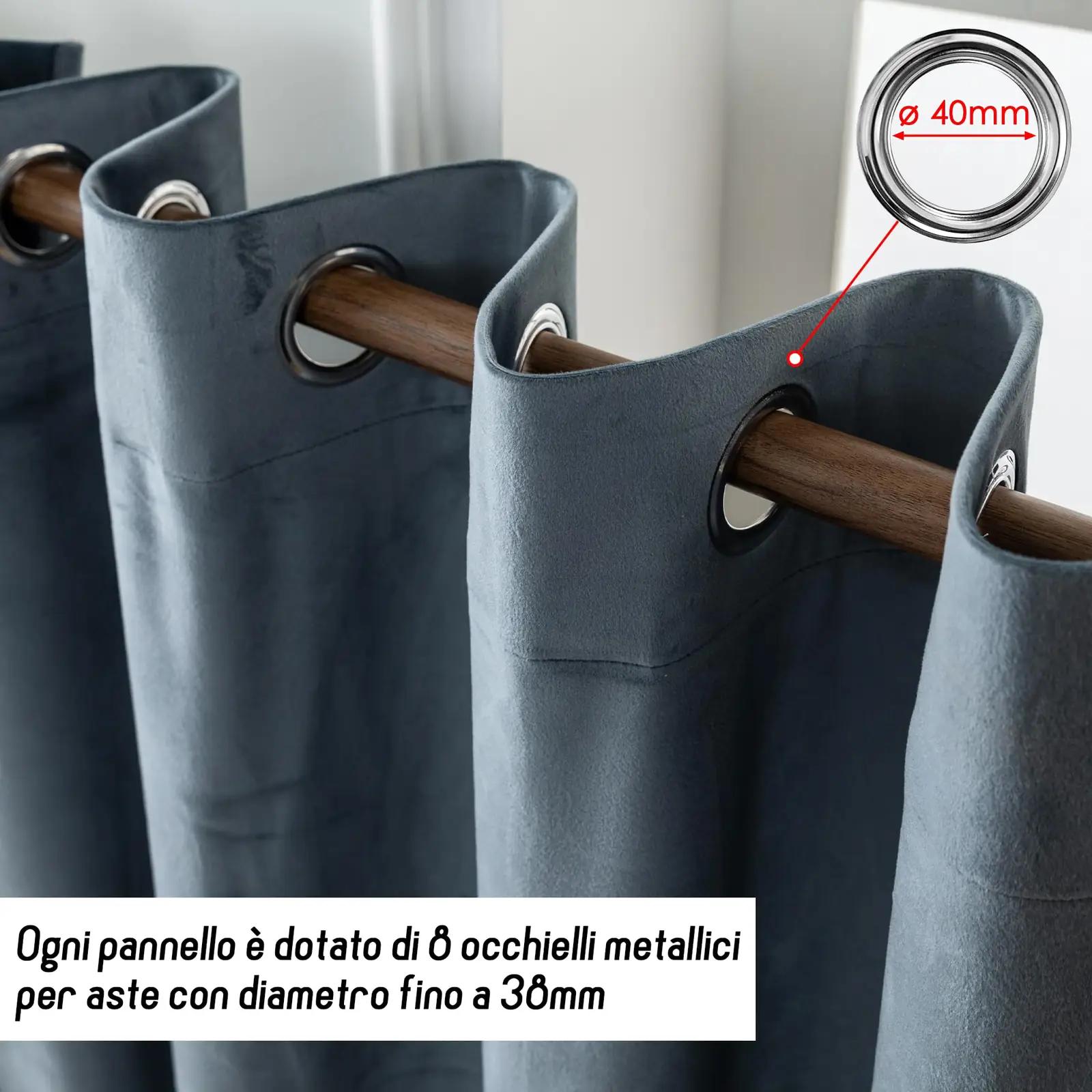 GIRASOLE HOME kardinad – detailne lähivaade