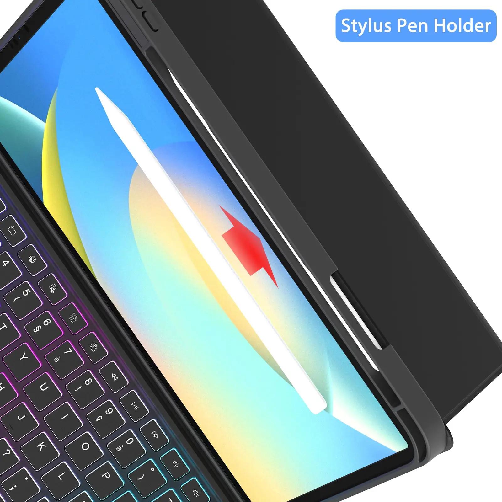 VANKEYPAD stiilne klaviatuur iPadile – valgustus ja touchpad – pilt 7
