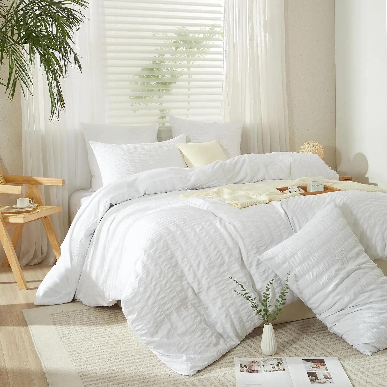 YASMENG pehme mikrofibrist voodipesu 240×260 cm – pakend ja tarvikud
